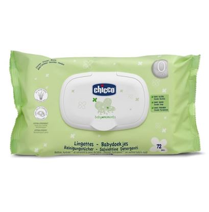 Picture of Chicco Baby Moments Soft Cleansing Wipes