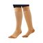 Picture of Comprezon Cotton Varicose Vein Stockings Class 2 Below Knee (1 Pair) S Beige