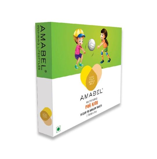 Picture of Amabel Multivitamins & Minerals For Kids Tablet