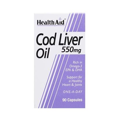 Picture of Healthaid Cod Liver Oil 550mg Capsule