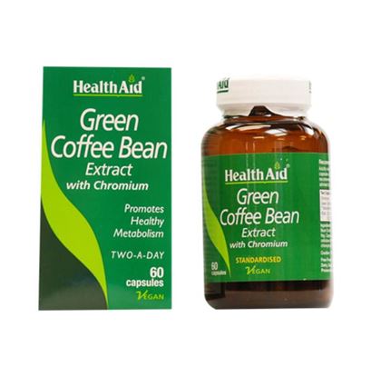 Picture of Healthaid Green Coffee Bean Extract with Chromium Capsule