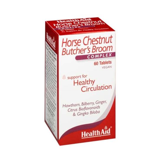 Picture of Healthaid Horse Chestnut Butcher's Broom Complex Tablet