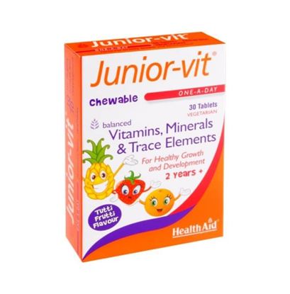 Picture of Healthaid Junior-Vit Tablet Tutti Frutti