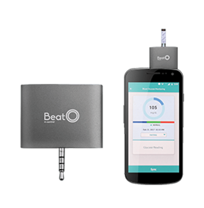 Picture of BeatO Smart Phone Glucometer with 20 Strips
