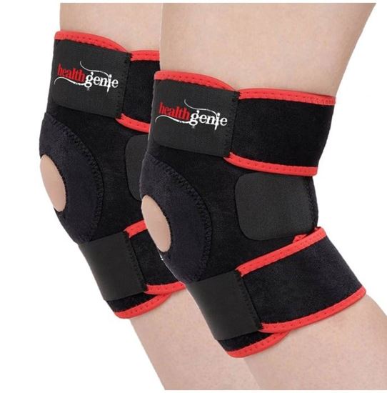 Picture of Healthgenie Adjustable Knee Support Patella Black