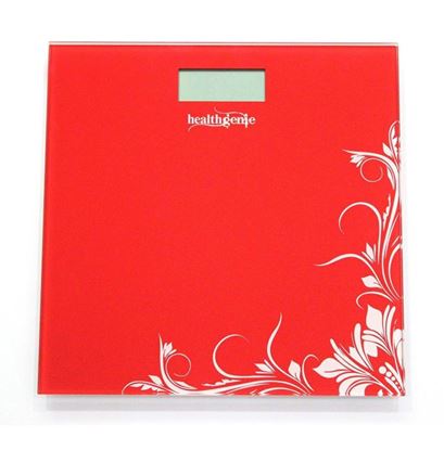 Picture of Healthgenie HD-221 Digital Weighing Scale Red