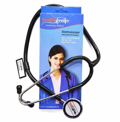 Picture of Healthgenie HG-203B Doctor Dual Stethoscope Black