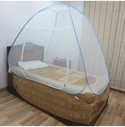 Picture of Healthgenie Single Bed Mosquito Net Blue