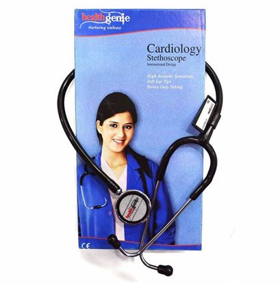 Picture of Healthgenie HG-301B Doctors Dual Stethoscope Black