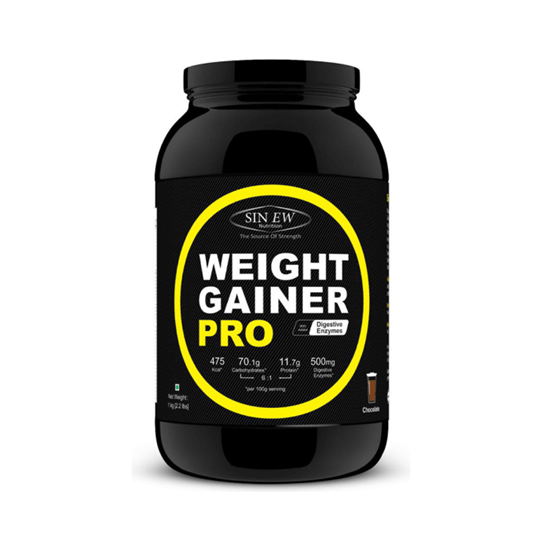 Picture of Sinew Nutrition Weight Gainer Pro with Digestive Enzymes Chocolate