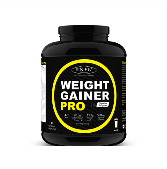 Picture of Sinew Nutrition Weight Gainer Pro with Digestive Enzymes Vanilla