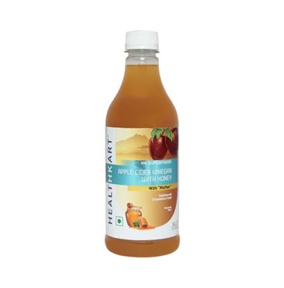 Picture of HealthKart Apple Cider Vinegar with Honey with Mother, Unfiltered, Unpasteurized