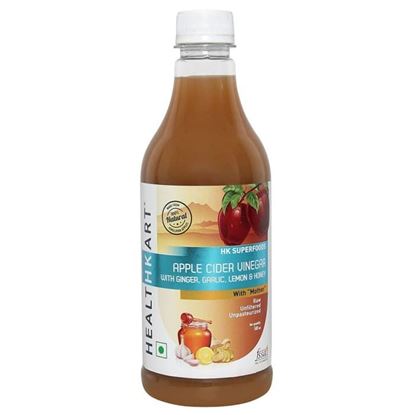 Picture of HealthKart Apple Cider Vinegar with Mother, Ginger, Garlic, Lemon & Honey