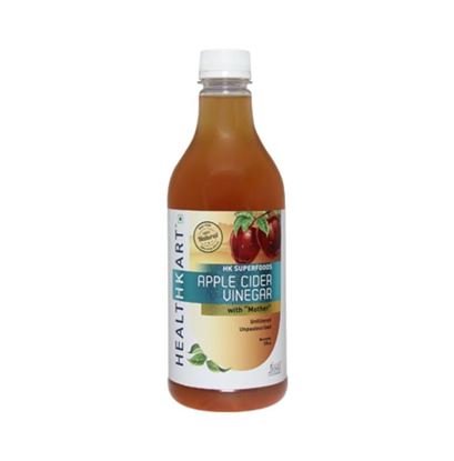 Picture of HealthKart Apple Cider Vinegar with Mother, Unfiltered, Unpasteurized