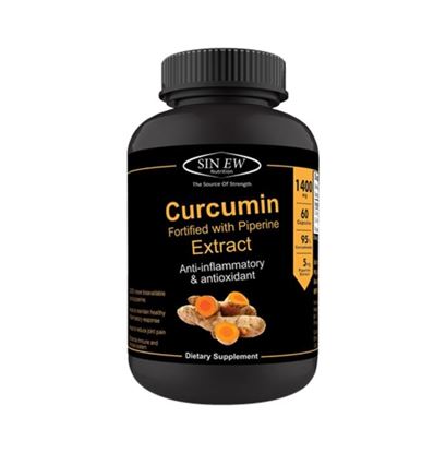 Picture of Sinew Nutrition CURCUMIN WITH PIPERINE EXTRACT Capsule