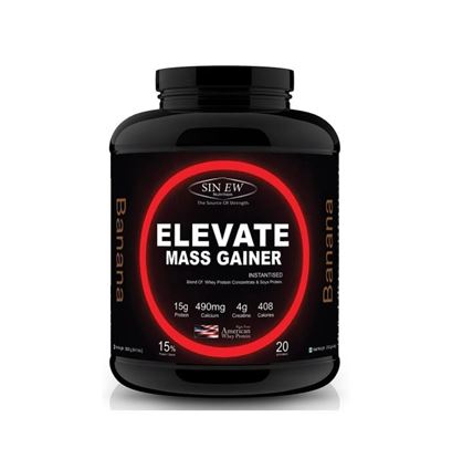 Picture of Sinew Nutrition Elevate Mass Gainer with DigiEnzymes Banana