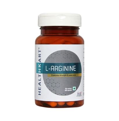 Picture of HealthKart L-Arginine 500mg Capsule