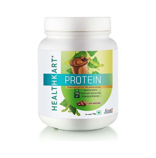 Picture of HealthKart Protein Powder Cafe Mocha