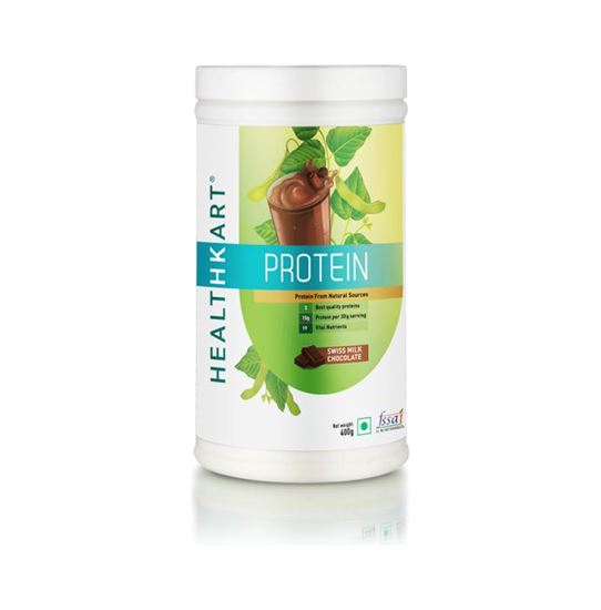 Picture of HealthKart Protein Powder Swiss Milk Chocolate