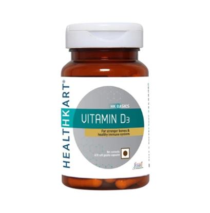 Picture of HealthKart Vitamin D3 Capsule