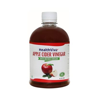 Picture of HealthViva Apple Cider Vinegar with Mother Vinegar Pack of 2