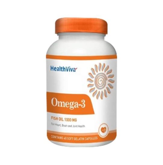 Picture of HealthViva Omega-3 Fish Oil 1000mg Capsule