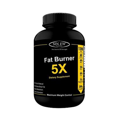 Picture of Sinew Nutrition Fat Burner 5X 1200mg Capsule