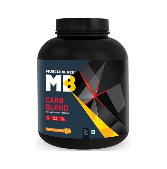 Picture of MuscleBlaze Carb Blend Tangy Orange