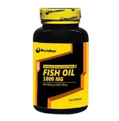 Picture of MuscleBlaze Fish Oil Soft Gelatin Capsule
