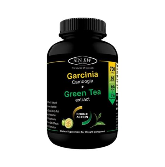 Picture of Sinew Nutrition Green Tea with Garcinia Cambogia Extract Capsule