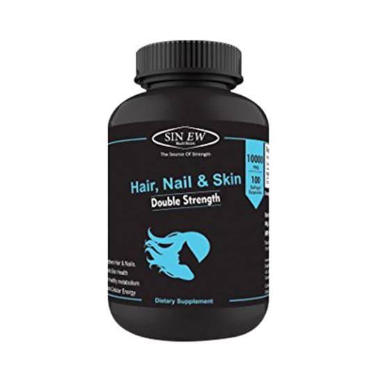 Picture of Sinew Nutrition Hair, Skin & Nails 10000mcg Soft Gelatin Capsule