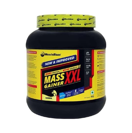 Picture of MuscleBlaze Mass Gainer XXL Banana