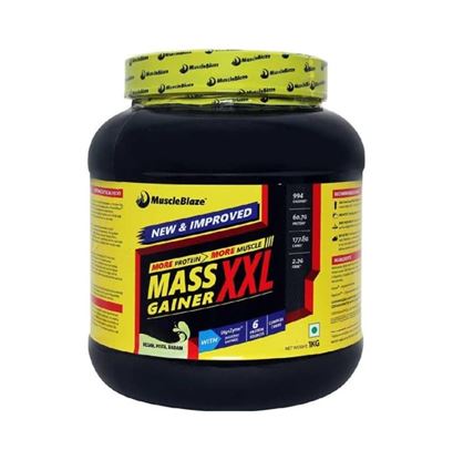 Picture of MuscleBlaze Mass Gainer XXL Kesar Pista Badam