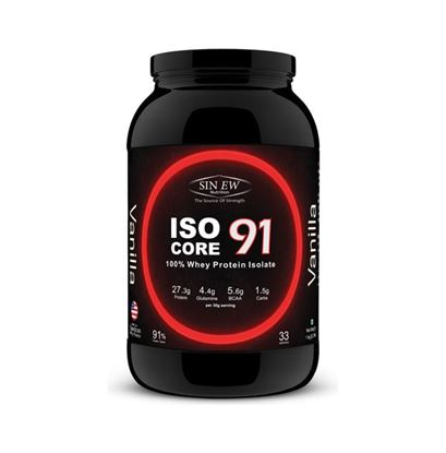 Picture of Sinew Nutrition Isocore91 100% Whey Protein Isolate Powder Vanilla