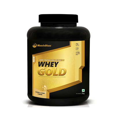 Picture of MuscleBlaze Whey Gold Cookies & Cream