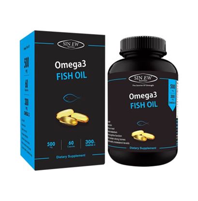 Picture of Sinew Nutrition OMEGA 3 FISH OIL 500MG Capsule