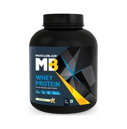 Picture of MuscleBlaze Whey Protein with Digestive Enzyme Vanilla