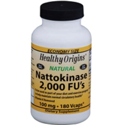 Picture of Healthy Origins Nattokinase 2000 FU's 100mg Vegetarian Capsule